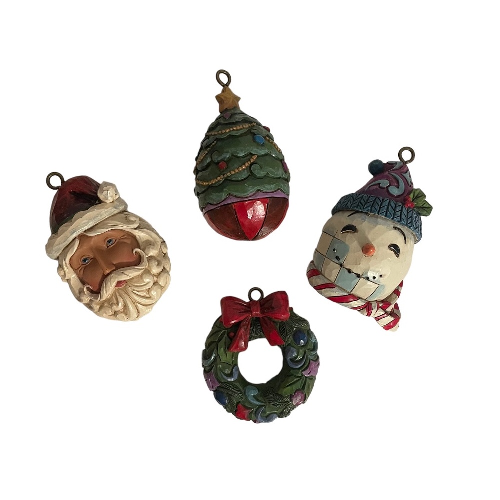 Jim Shore Heartwood Creek Jingle All The Way Christmas Sleigh w/ Ornaments NWT - Picture 9 of 9